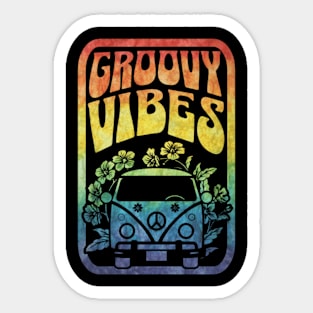 Groovy Vibes Sticker